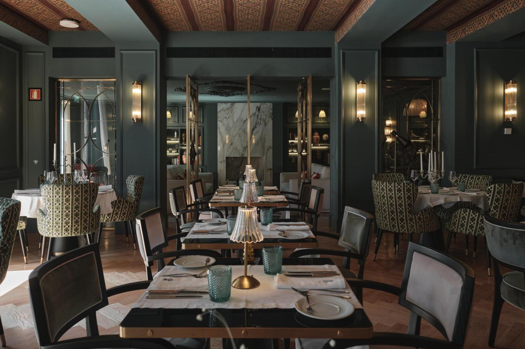 Ga Palace Hotel & Spa, A Xixth-Century Villa Porto Exteriér fotografie The restaurant's interior
