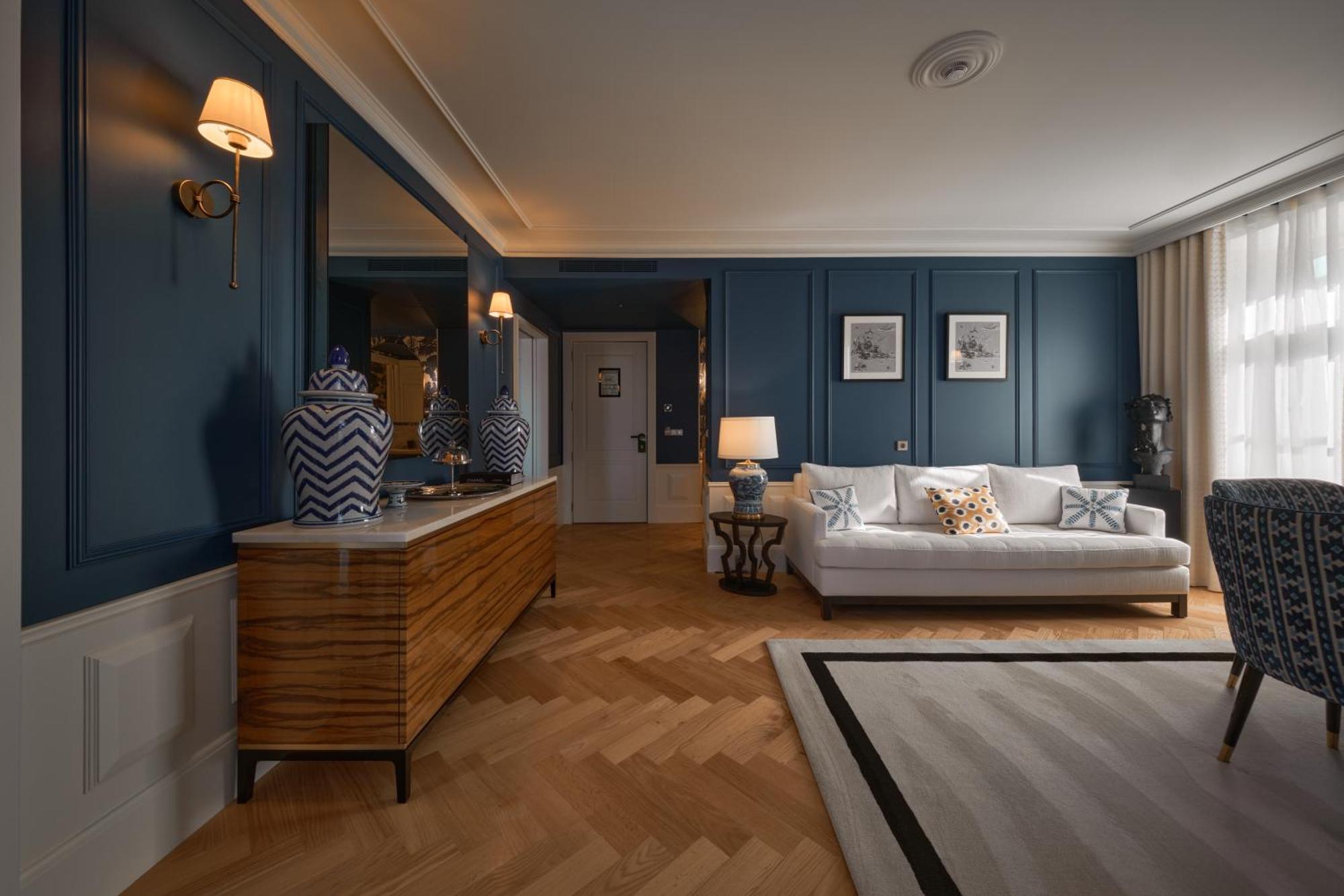 Ga Palace Hotel & Spa, A Xixth-Century Villa Porto Exteriér fotografie A 3D interior visualization of a living room